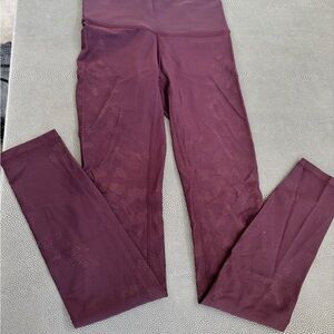 Lululemon subtle snake print legging